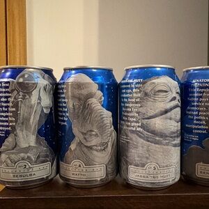 Star Wars Collectible Soda Cans